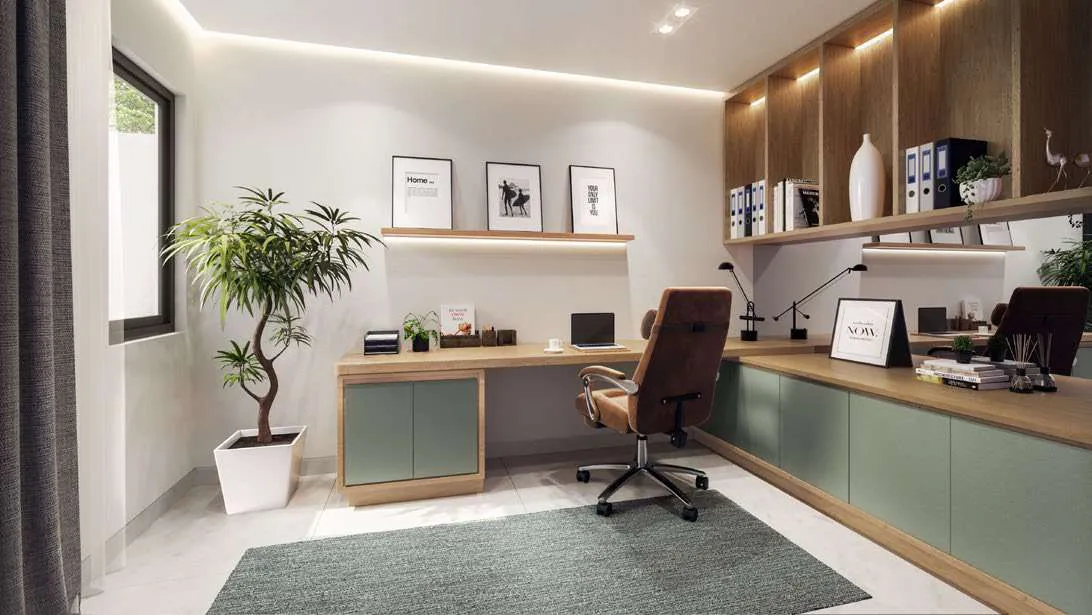 Ruang multiguna serbaguna rumah dijual Cherrywoods Bintaro 4 kamar